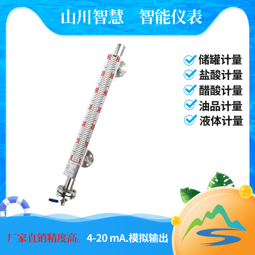 側(cè)裝式磁翻板液位計(jì)